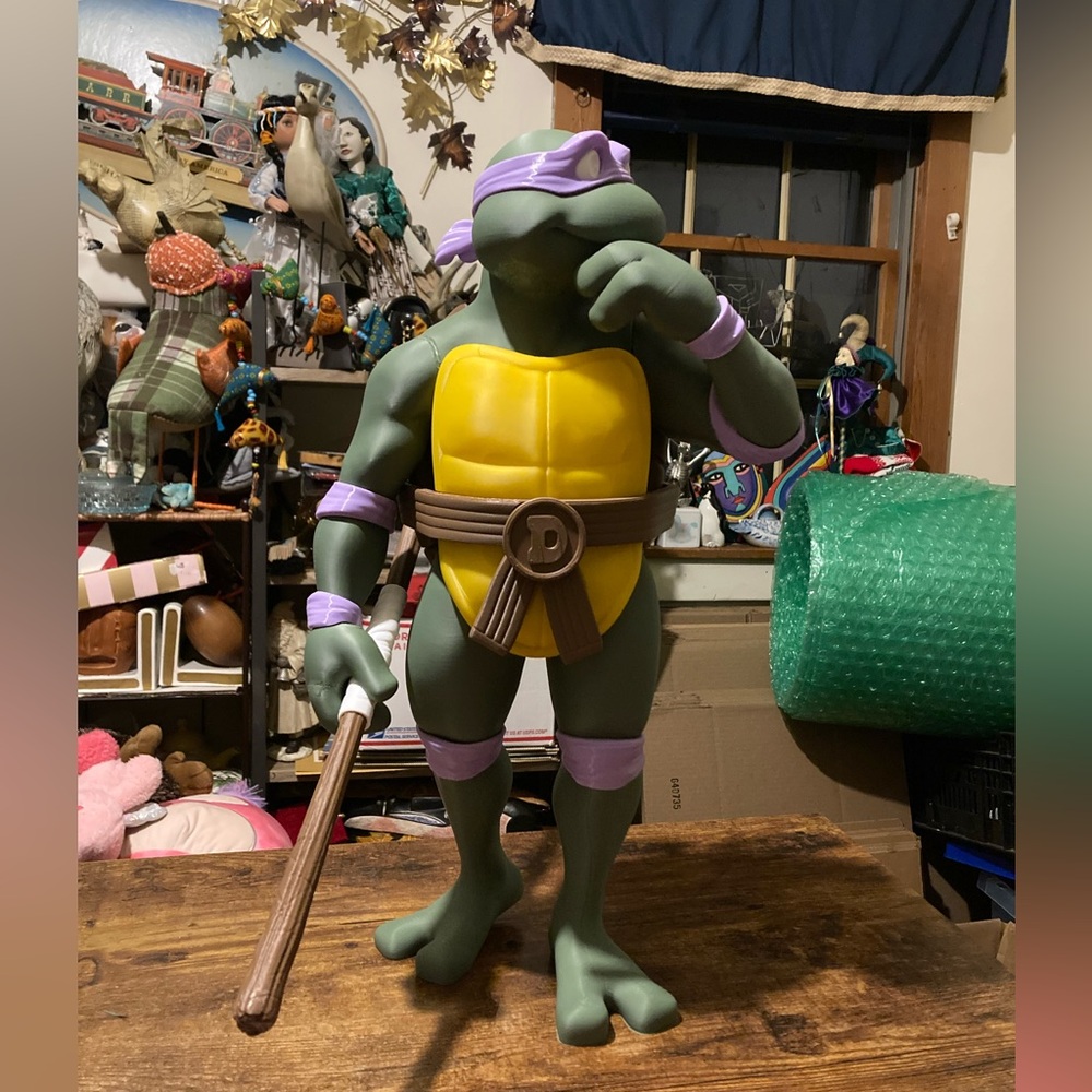 3D printed Donatello from Teenage Ninja Mutate Turtles figure